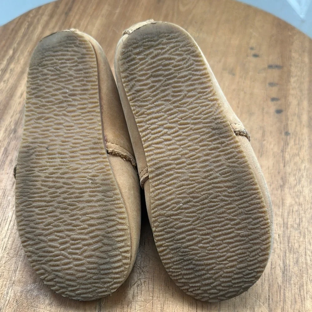Tan Leather Kids Shoes
